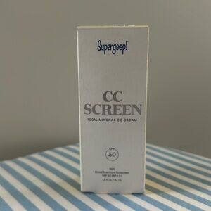 NWT Supergoop CC Screen